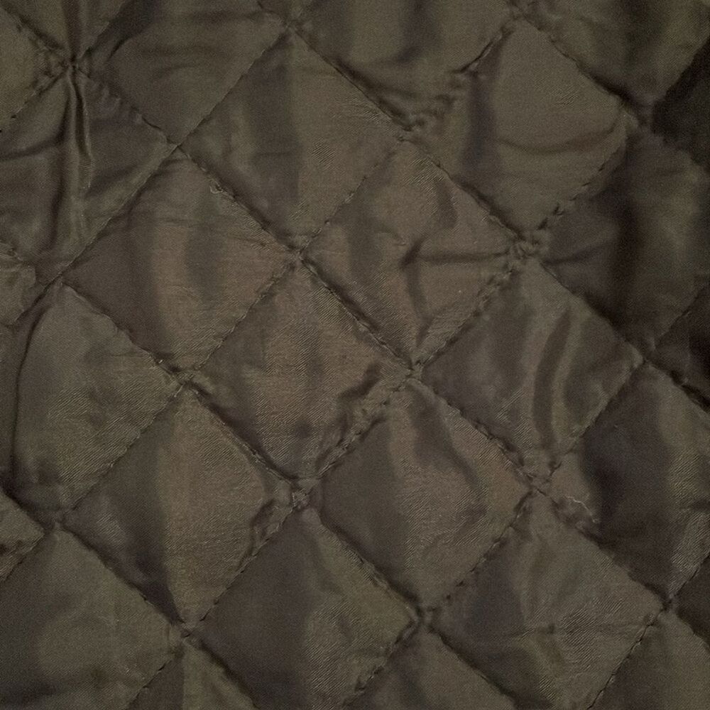 Royal Knight Vintage Flannel Shacket Shirt Jacket Mens XL Black Plaid Quilted - Picture 11 of 12